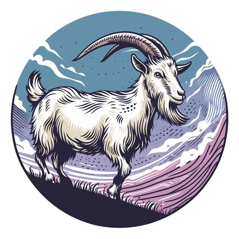 Beautiful Mountain Goat Clipart Ai Generative 33825181 Png