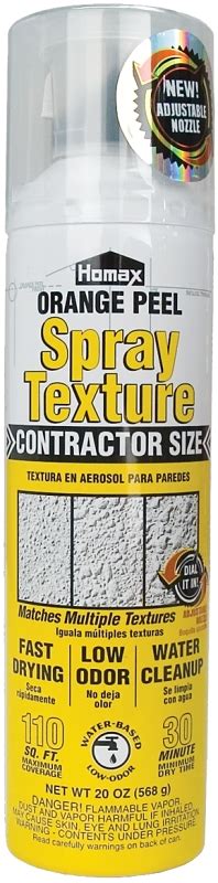 Accoustic Homax Orange Peel Spray Texture Water Based 20 Oz Drywall