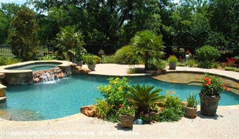Tropical Landscaping Around Pool For The Backyard