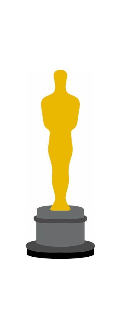 Oscar Award Statue Clipart Academy Clip Cliparts