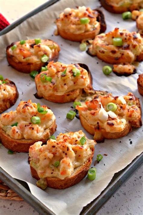 Baked Shrimp Toast Small Town Woman