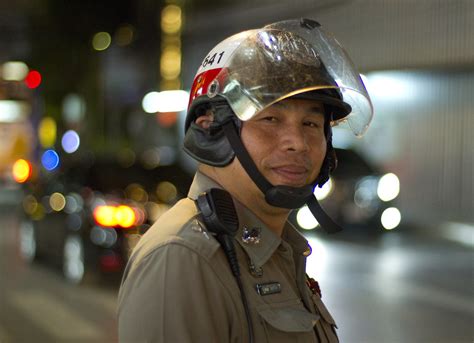 Bangkok Royal Thai Police Portrait Nathan Rupert Flickr