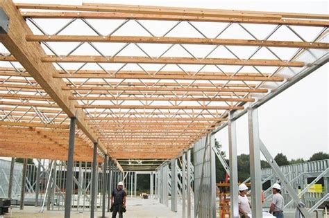 Openings are to be located in the. Red-S Open-Web truss - Engineered wood truss for ...