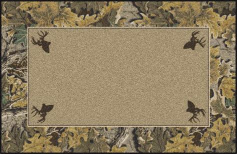 Read on to learn more about hunting clothes and camo to conceal yourself. Advantage Realtree Bordered & Leaves Camouflage Nylon Area Rug
