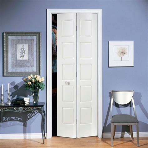 Vendors provide options with stylish trimmings made of durable materials like chrome, which enhance your bedrooms and bathrooms. Masonite bifold doors