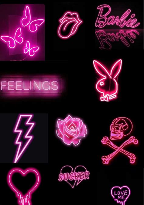 View 12 Neon Baddie Backgrounds Pink