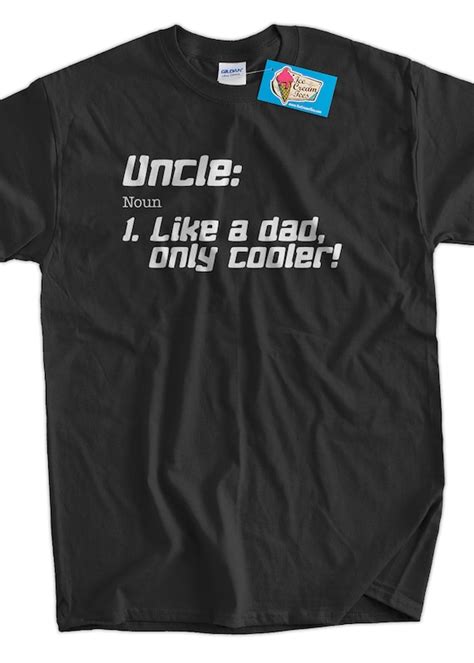 Uncle T Shirt Definition Of Uncle T Shirt Gifts For Uncle Etsy