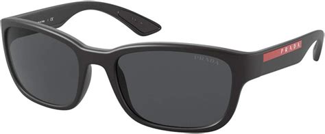 Sunglasses Prada Linea Rossa Ps 5 Vsf Asian Fit 1bo5s0 Black Demishiny At Amazon Men’s Clothing