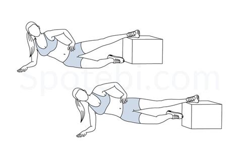 Inner Thigh Raise To Plank Illustrated Exercise Guide Workout Guide