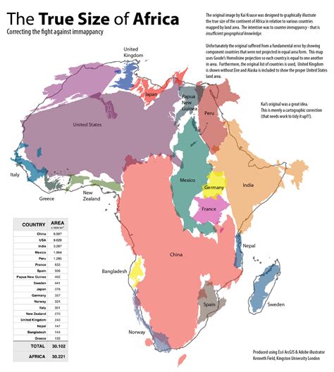 Map of africa continent multicolor countries. Map Monday, Africa the misunderstood continent