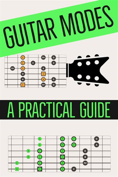 Guitar Modes A Practical Guide To Modal Shapes Life In 12 Keys