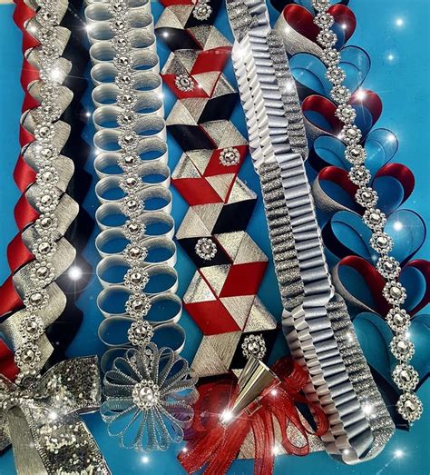 Blinged Out Braids Make A Mum Sparkle Homecoming Mums Diy
