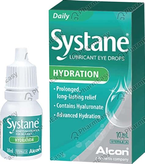 Systane Hydration Bottle Of 10ml Lubricant Eye Drops Uses Side