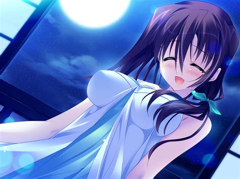 Blush Game Cg Hanasaki Uri Harukazedori Ni Tomarigi Wo Nd Story Moon