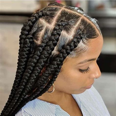 Jumbo Knotless Box Braids