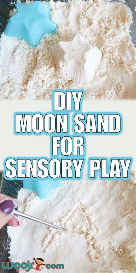 Diy Moon Sand For Sensory Play Woo Jr Kids Activities