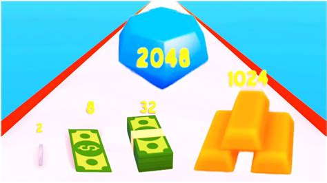 Money 2048 Currency Runner Gameplay Walkthrough Max Levels 1 30