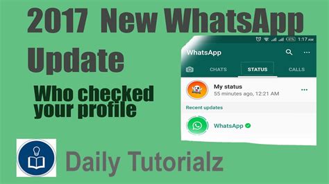 Whatsapp New Big Update 2017 Whatsapp New Features 2017 Whatsapp