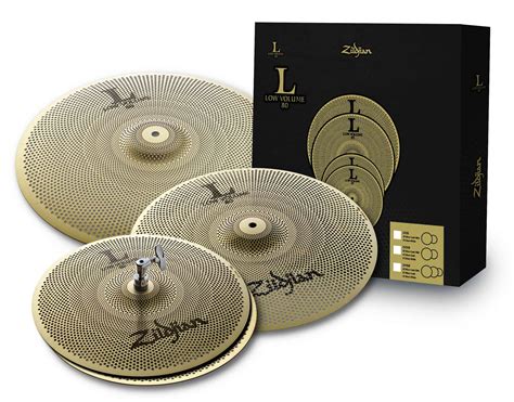 Zildjian L80 Low Volume Cymbal Set W Gig Bag 660845716056 Ebay