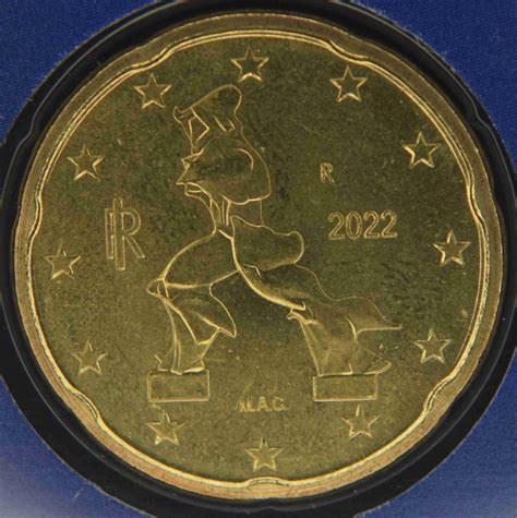 Italy Euro Coins Unc 2022 Value Mintage And Images At Euro Coinstv