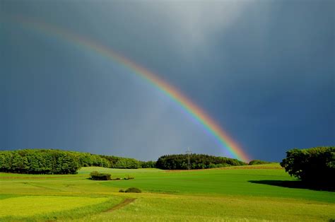 Free Photo Rainbow Weather Nature Mood Free Image On Pixabay 495287