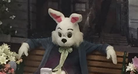 Woodfield Mall Easter Bunny Pic Is So Wrong Its Almost Right