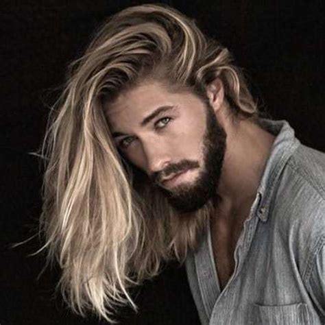 Blonde hair guy is always extremely attractive. 30 Epic Long & Wavy Hairstyles for Men - Manly Ideas