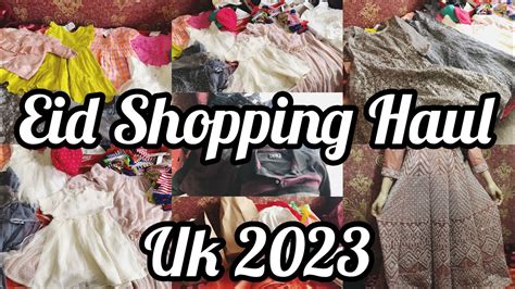 Eid Shopping Haul Uk Eid Shopping Vlog Youtube