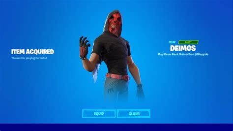 🔴new Deimos Skin Gameplay Live Fortnite May Monthly Crew Pack