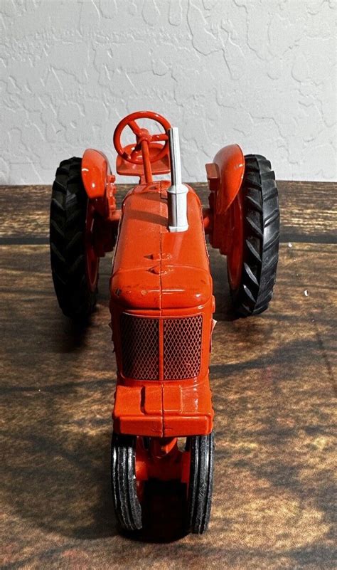 1985 Ertl Allis Chalmers Wd45 Toy Tractor 116 Die Cast Orange Metal Ebay