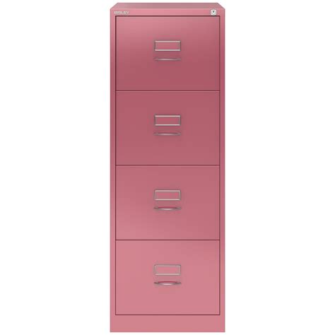 Pink filing cabinet available in distinct shapes, sizes, colors, designs. BS Filing Cabinet - Bisley Pink | Filing cabinet, Durable ...