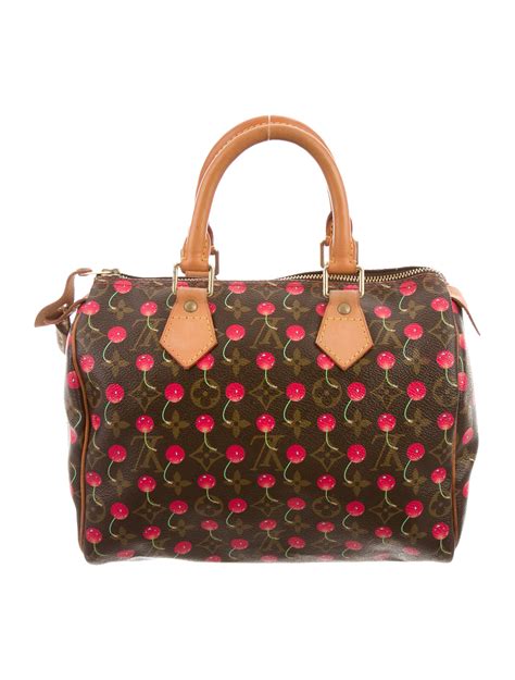 Louis Vuitton Cerises Speedy 25 Handbags Lou102103 The Realreal