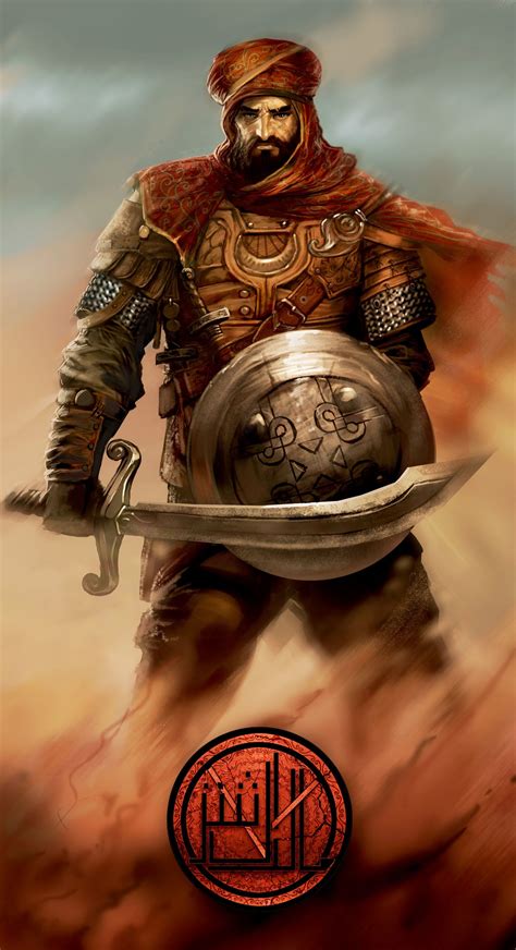 Arab Warrior Conceptart Persian Warrior Fantasy