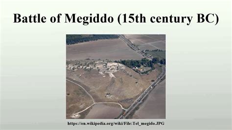 Battle Of Megiddo 15th Century Bc Alchetron The Free Social