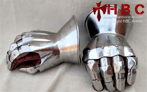 Medieval Hourglass Gauntlet Armour Sca Legal Combat Gauntlet Etsy