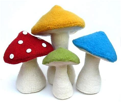 Ravelry Felted Mushrooms Pattern By Michael Brian Mcnorrill Felt