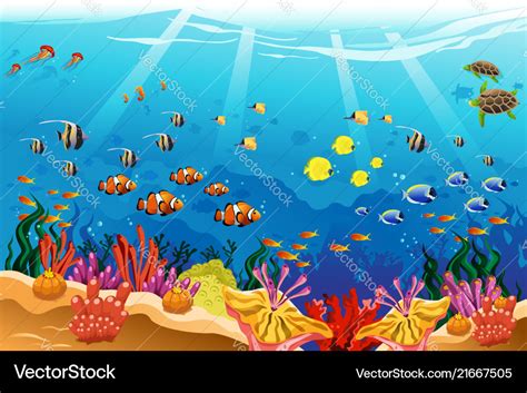 Underwater Fish Images Clip Art Sea Fish Png Transparent Background