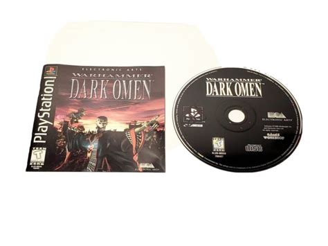 Warhammer Dark Omen Sony Playstation 1 1998 Ps1 Ebay