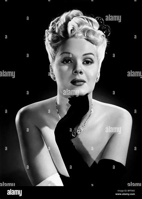 Adele Jergens Actress 1948 Stock Photo Alamy