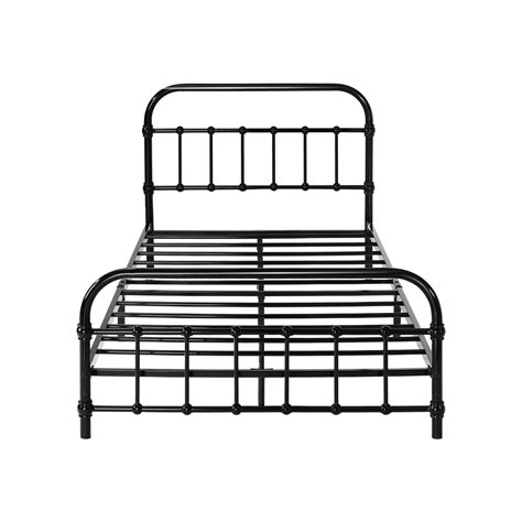 Oikiture Metal Bed Frame King Single Size Bed Base Beds Platform