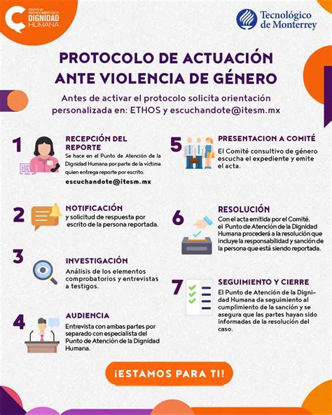 Anuncia Tec Actualización De Su Protocolo Vs La Violencia De Género Tecnológico De Monterrey
