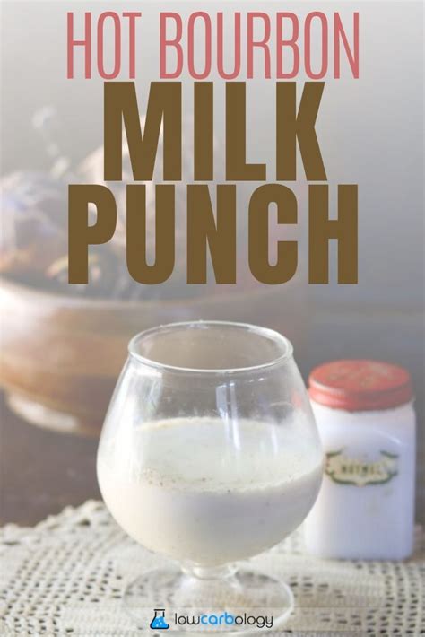 That doesn't mean to say that there aren't other options. Hot Bourbon Milk Punch - Low Carb | Recipe | Best low carb recipes, Low carb cocktails, Low carb ...