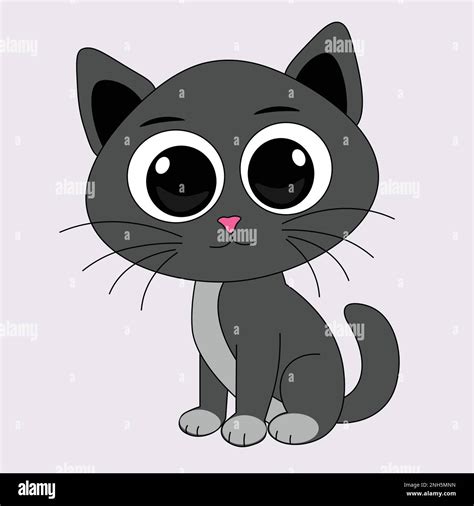 Cute Cat Vector Clip Art Stock Vector Image And Art Alamy