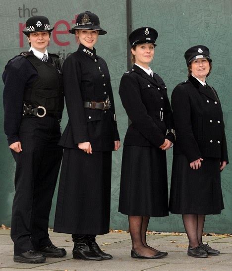 The Girls In Blue Met Celebrates 90 Years Of The Wpc Daily Mail Online