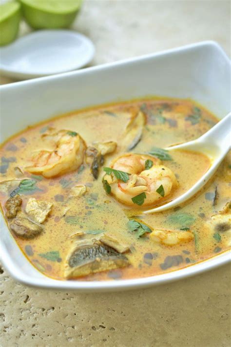 Easy Thai Coconut Soup 25 Minutes Chef Savvy Recipe Thai
