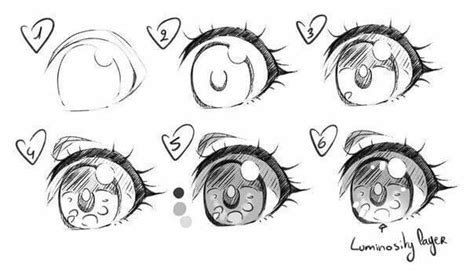 How To Draw Cute Eyes On We Heart It