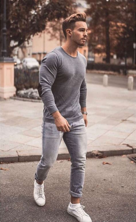 How To Wear Grey Jeans For Men 20 Outfit Ideas