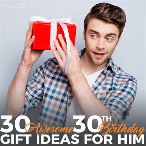 If this new decade is around the corner and you're trying to figure out how to ring it in, we put together some 30th birthday ideas to help you mark the day with. 30 Awesome 30th Birthday Gift Ideas for Him