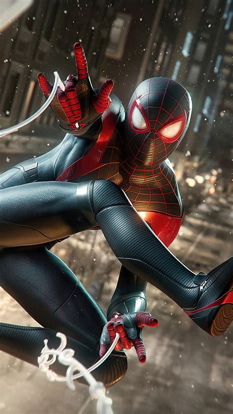 1080x1920 Resolution 4k Marvels Spiderman Miles Morales 2020 Iphone 7