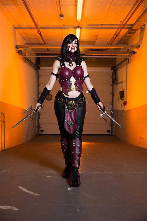 Mortal Kombat Cosplay Mileena Masque D Guisement Sexy Costume Taille Au